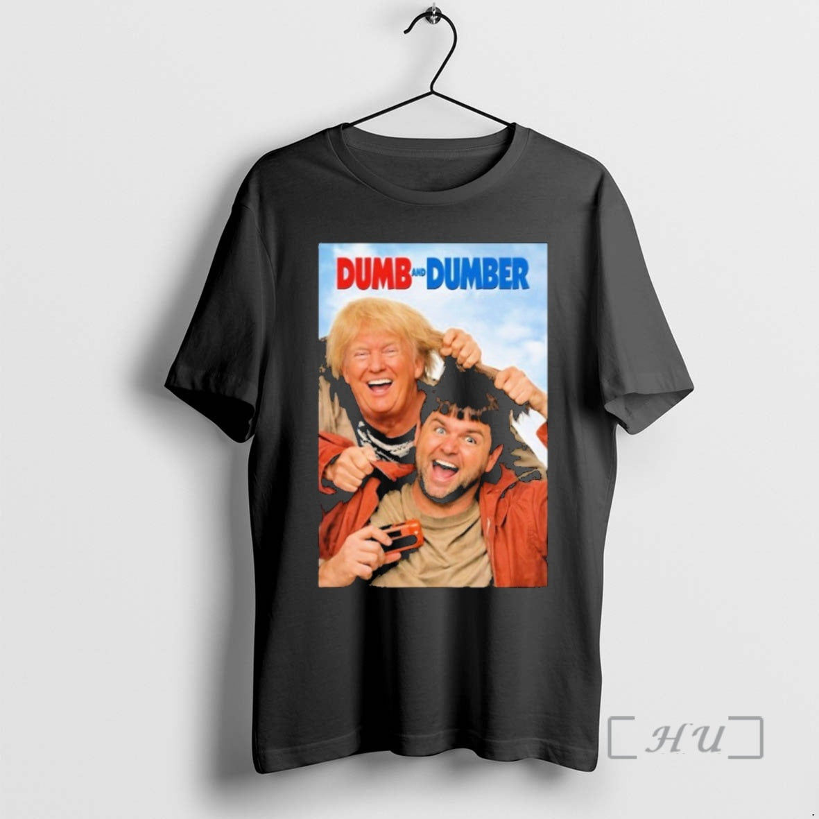 Officials Trump And Jd Vance Dumb And Dumber T-Shirts, Hoodie, Sweatshirt | AU01DripNestTees.com