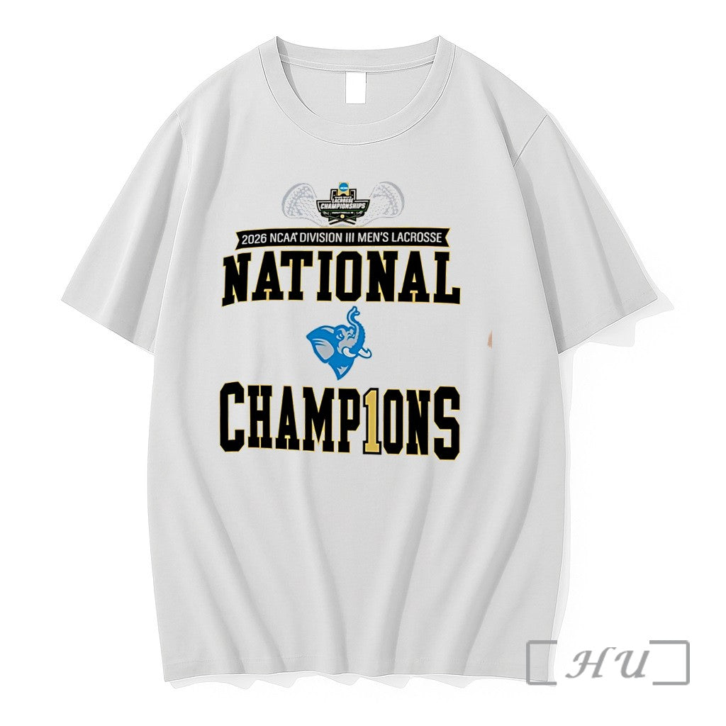 Officials Tufts Jumbos 2026 Ncaa Division Iii Mens Lacrosse Champions Tee Premium T Shirts Sweater