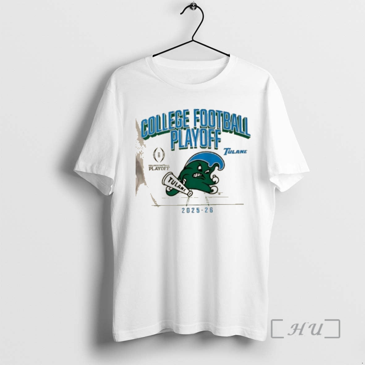 Officials Tulane Football 2025 Cfb Playoff Mascot T-Shirts, Hoodie, Sweatshirt | AU01DripNestTees.com