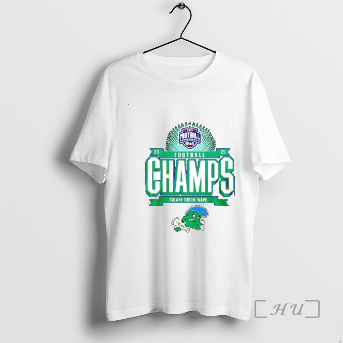 Officials Tulane Green Wave 2025 American Athletic Conference Champions Logo T-Shirts, Hoodie, Sweatshirt