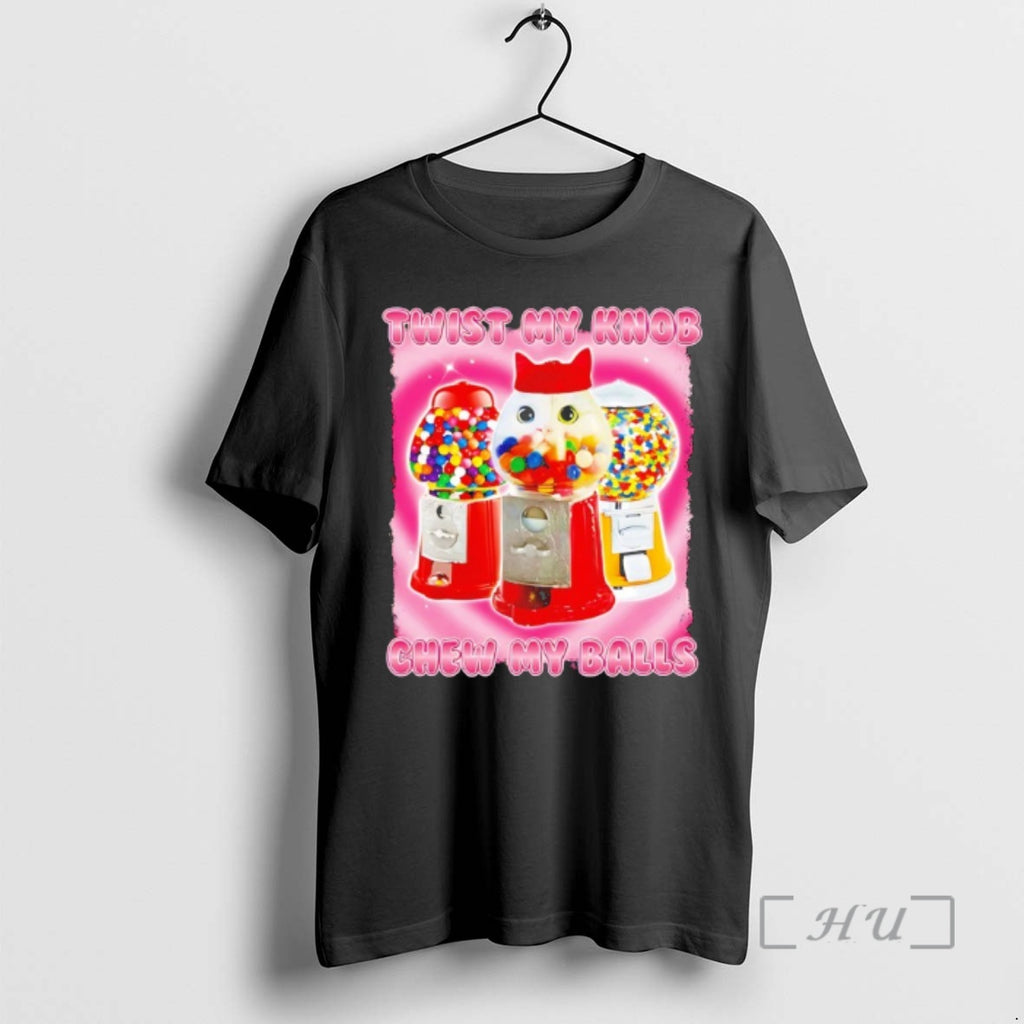 Officials Twist My Knob Chew My Balls T-Shirts, Hoodie, Sweatshirt | AU01DripNestTees.com