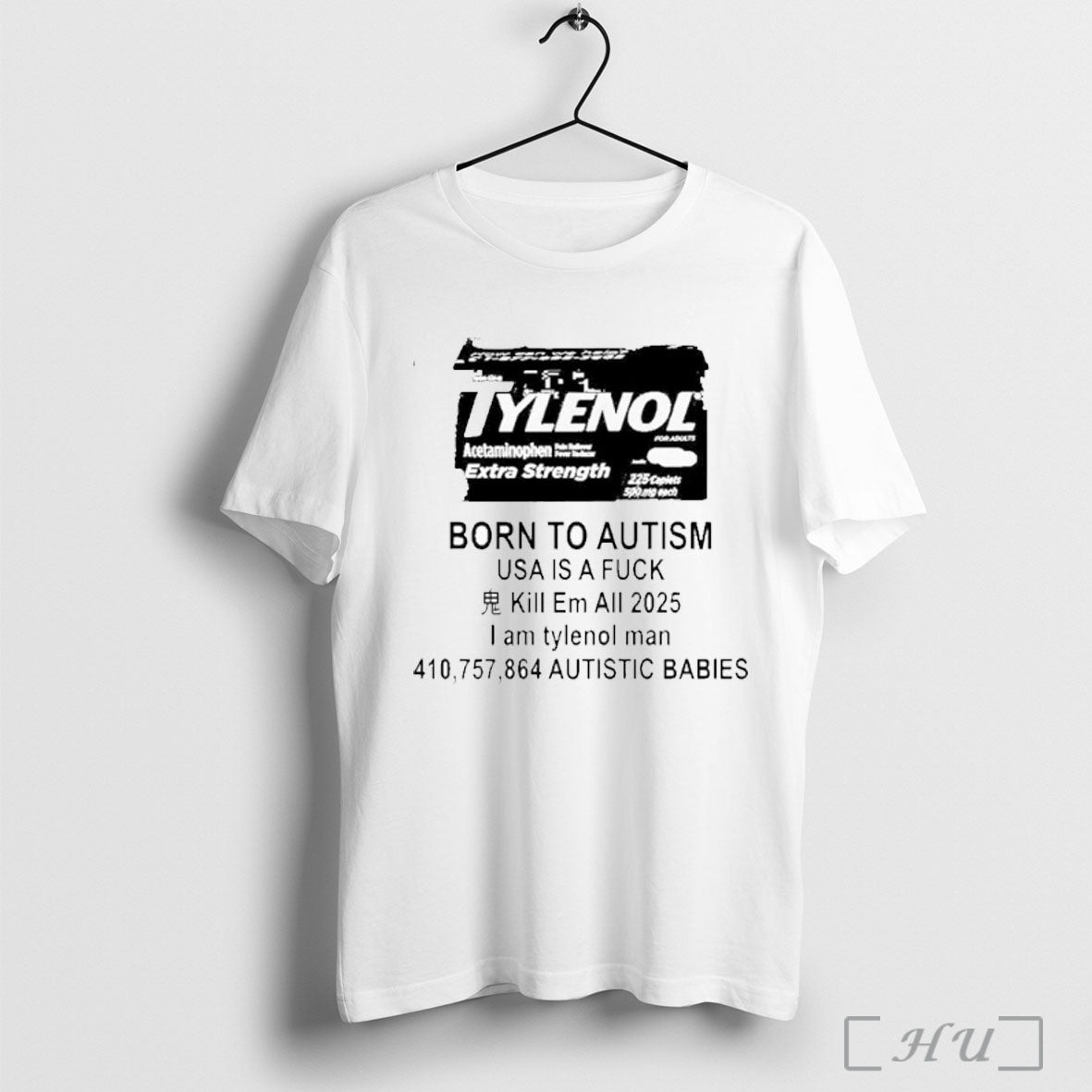 Officials Tylenol Born To Autism Usa Is A Fuck T Shirt