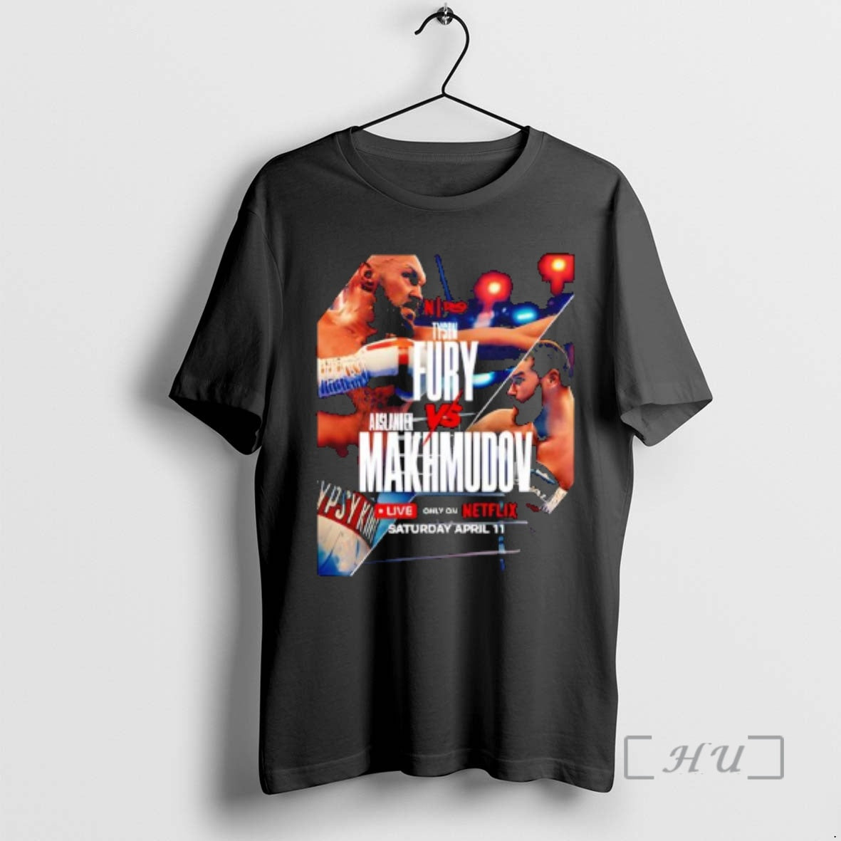 Officials Tyson Fury Vs Arslanbek Makhmudov On April 11 2026 T-Shirts, Hoodie, Sweatshirt | AU01DripNestTees.com