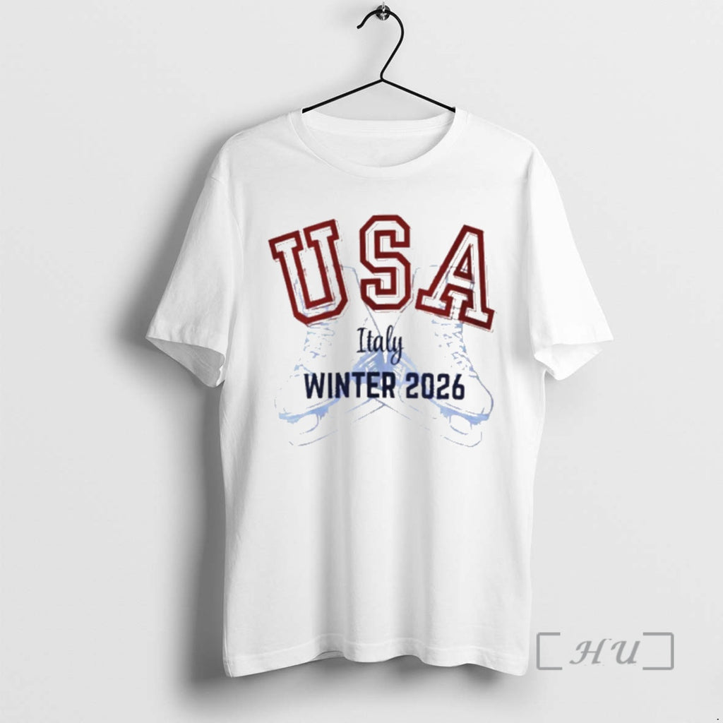 Officials Usa Winter Sports 2026 Italy T-Shirts, Hoodie, Sweatshirt | AU01DripNestTees.com