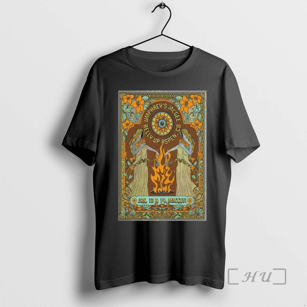 Officials Umphreys Mcgee Aspen Co Event Jan 13 14 2026 T-Shirts, Hoodie, Sweatshirt | AU01DripNestTees.com