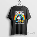 Officials Unicorn Rainbow Some People Just Need A High Five In The Face With T-Shirts, Hoodie, Sweatshirt