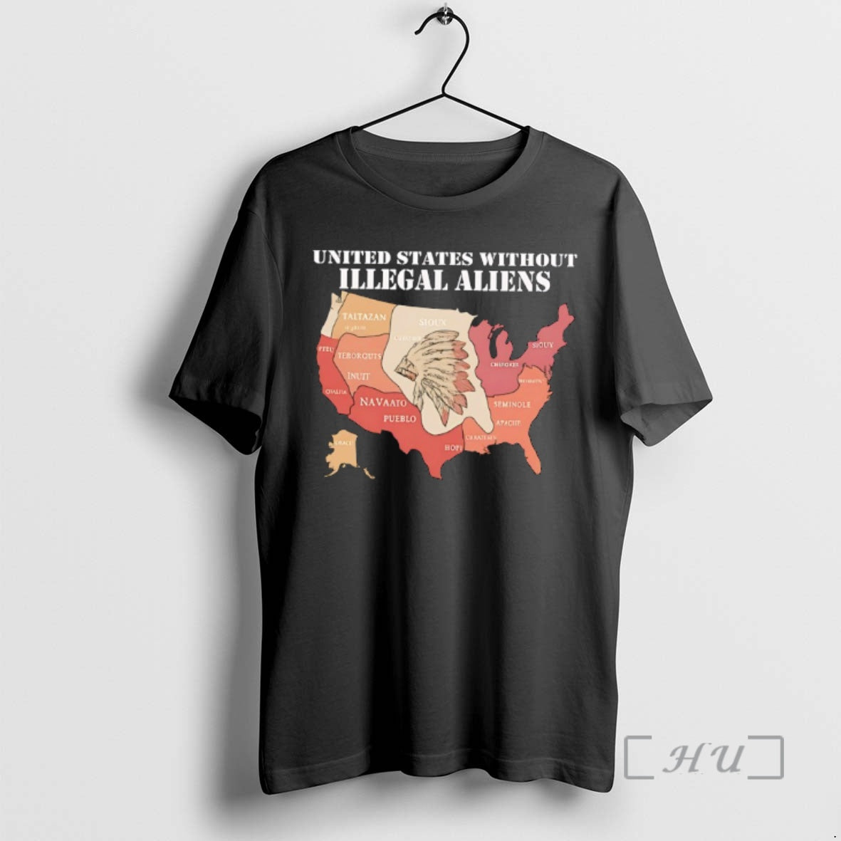 Officials United States Without Illegal Aliens Map T-Shirts, Hoodie, Sweatshirt | AU01DripNestTees.com