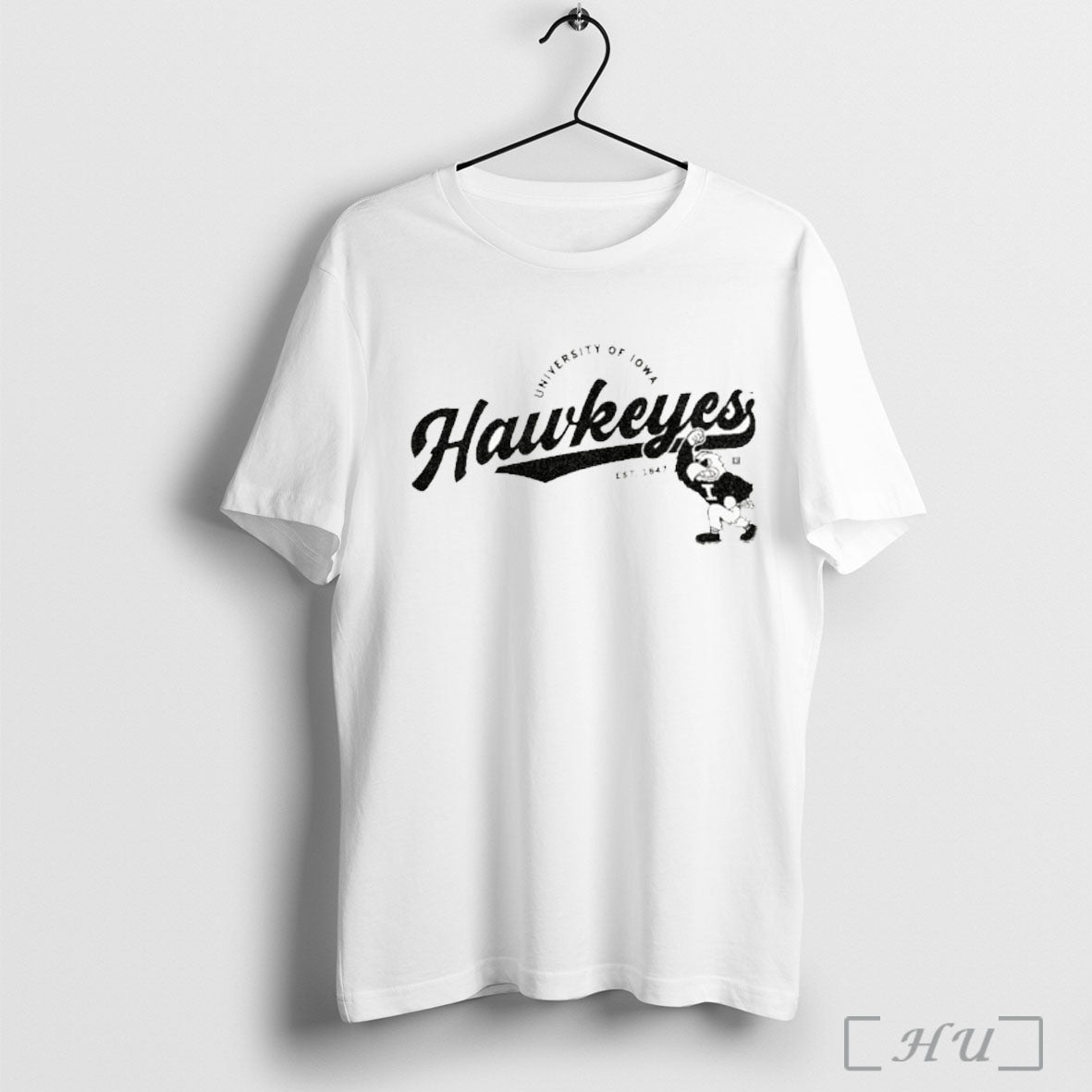 Officials University Of Iowa Hawkeyes Script Logo T Shirt