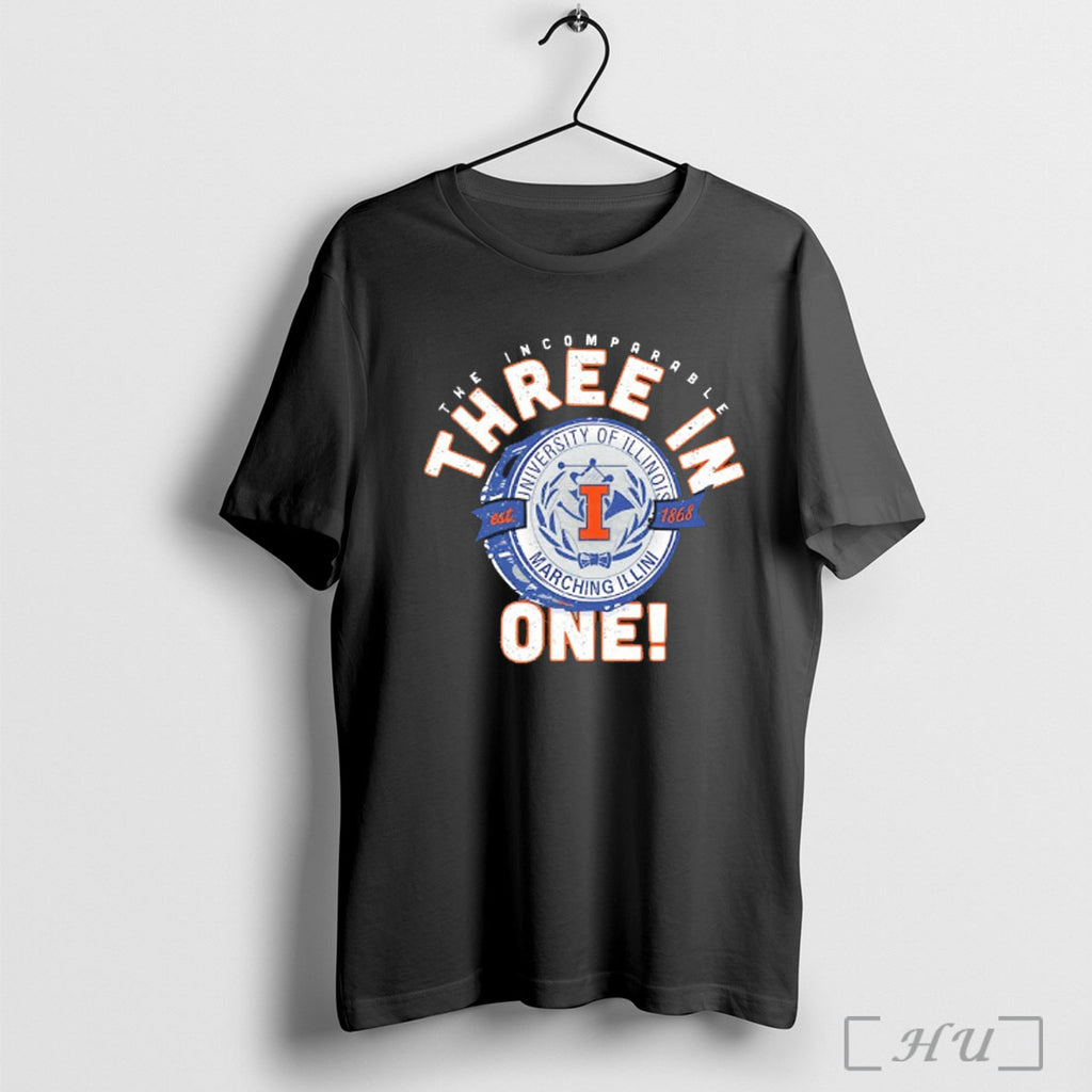 Officials University Of Illinois Marching Illini The Incomparable Three In One T Shirt