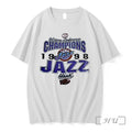 Officials Utah Jazz 1998 Western Conference Champions Nba Finals Nba White Premium T Shirts Sweater