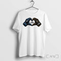Officials Utah Mammoth Vs Vegas Golden Knights Team Kaida Heart Hand Premium T Shirts Sweater