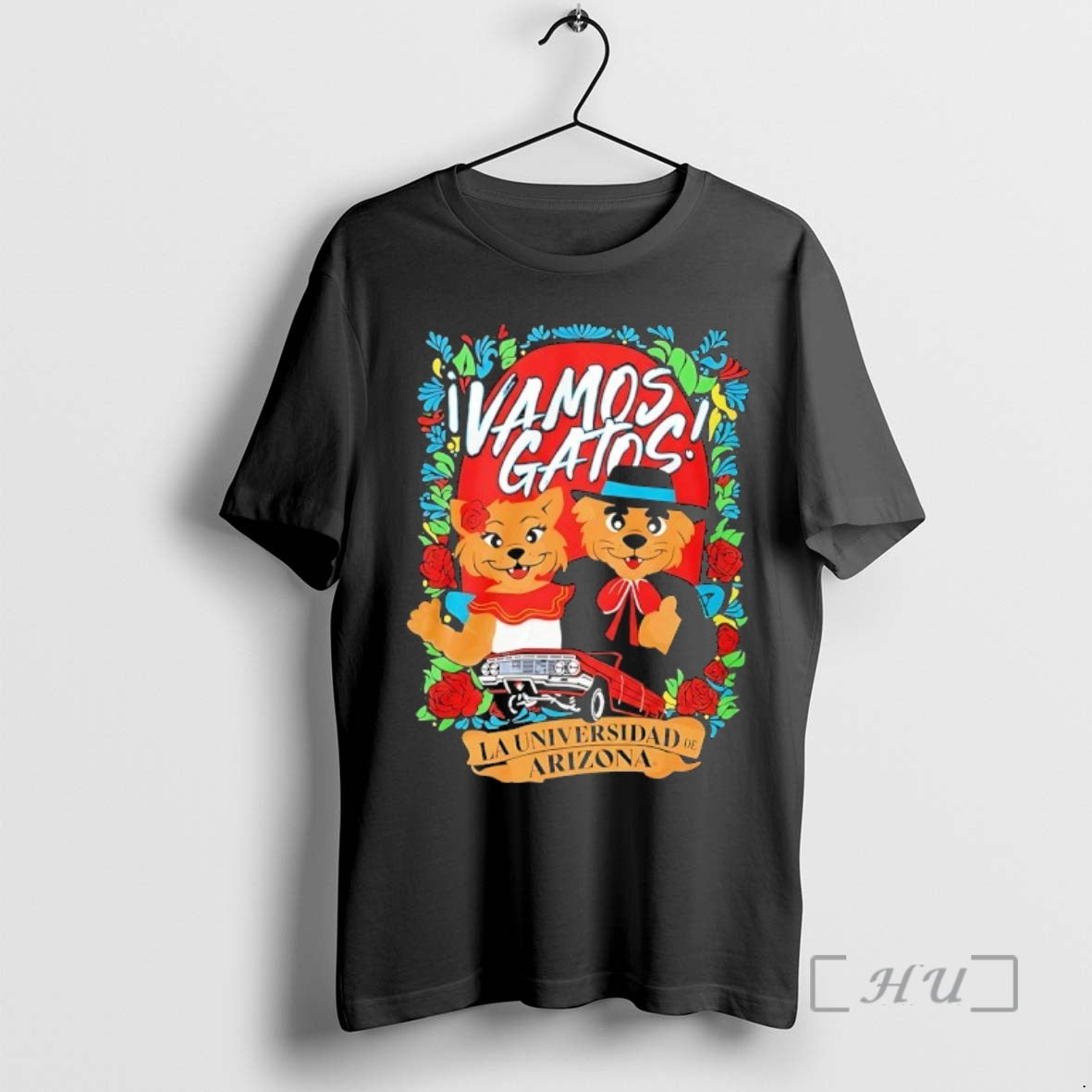 Officials Vamos Gatos La Universidad De Arizona T-Shirts, Hoodie, Sweatshirt | AU01DripNestTees.com