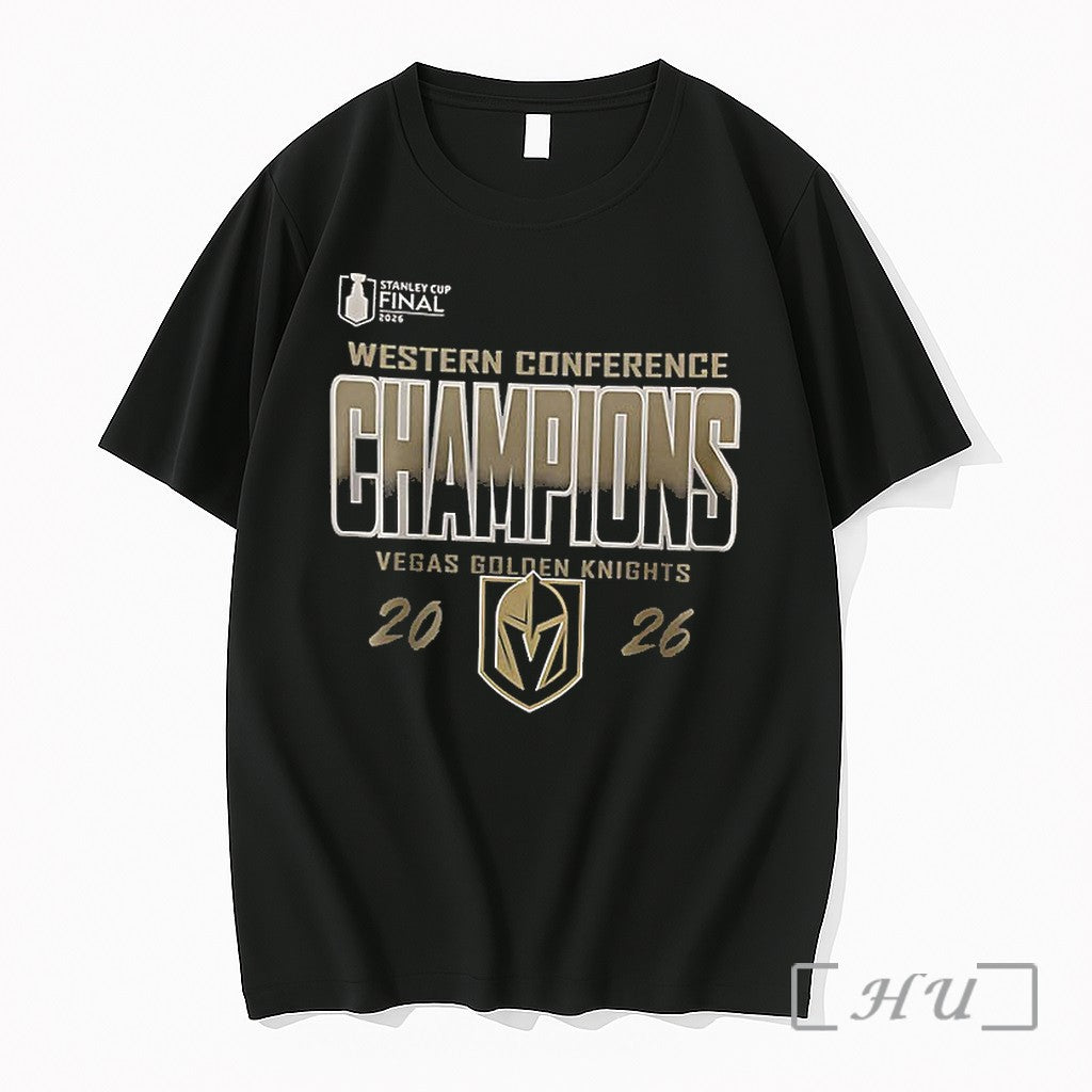 Officials Vegas Golden Knights Western Conference Champions 2026 Logo Roster