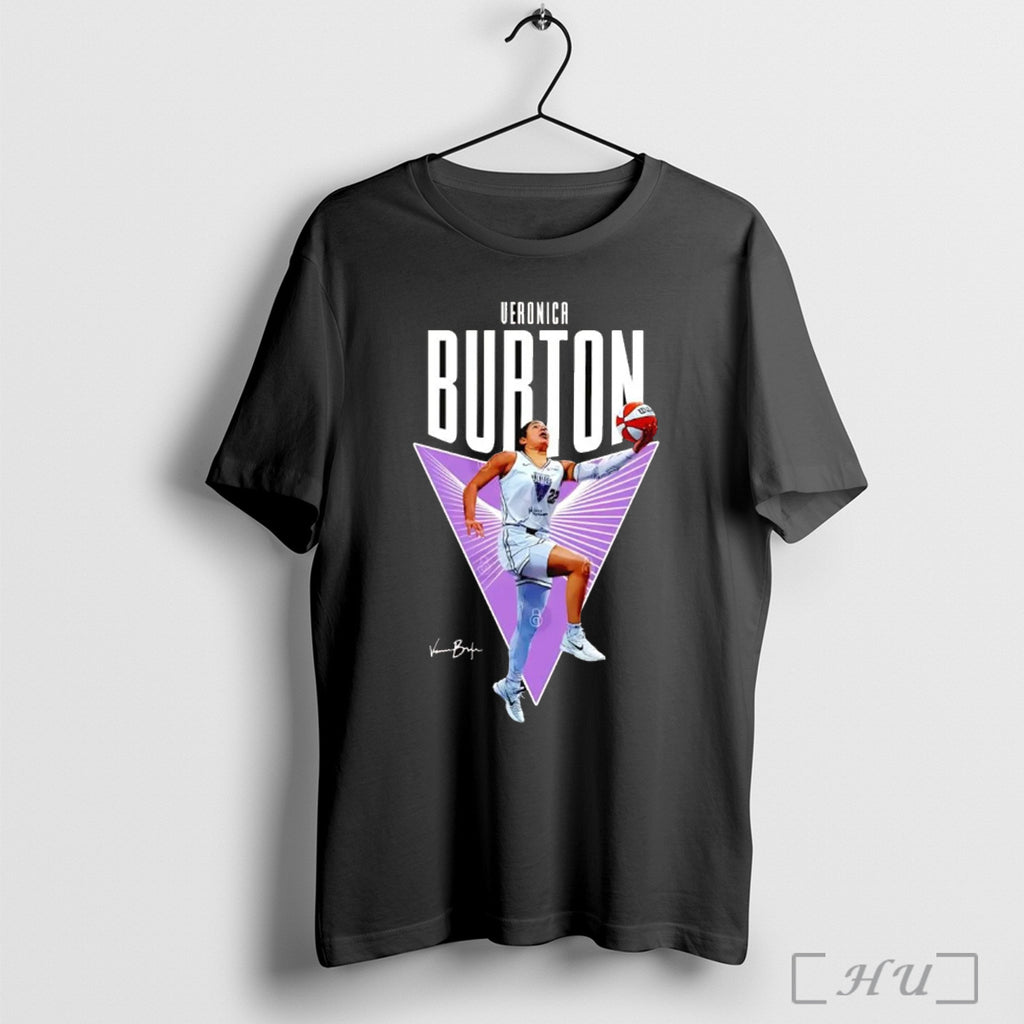 Officials Veronica Burton Jump Shot Golden State Valkyries Signature T Shirt