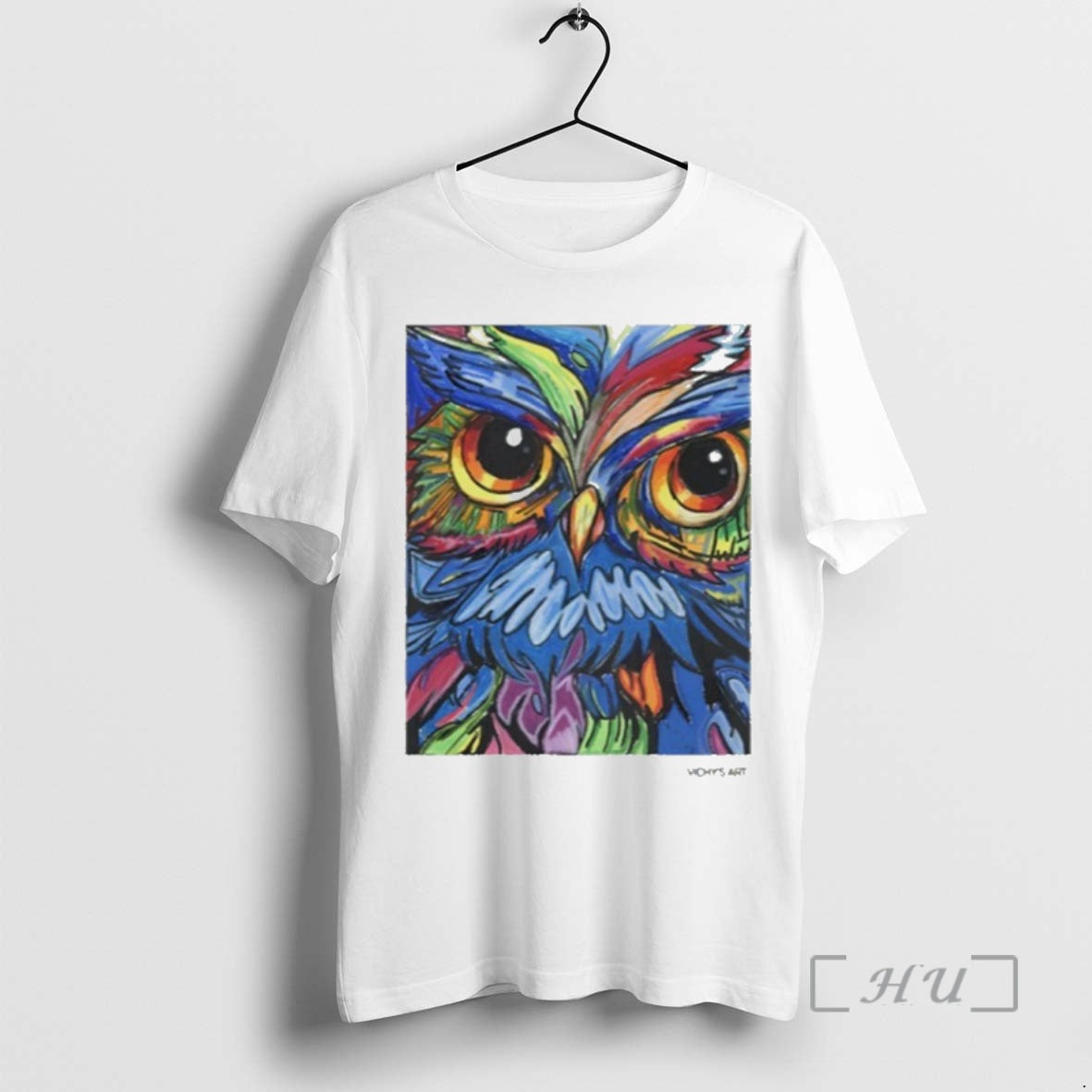 Officials Vichysart Vibrant Owl T-Shirts, Hoodie, Sweatshirt | AU01DripNestTees.com