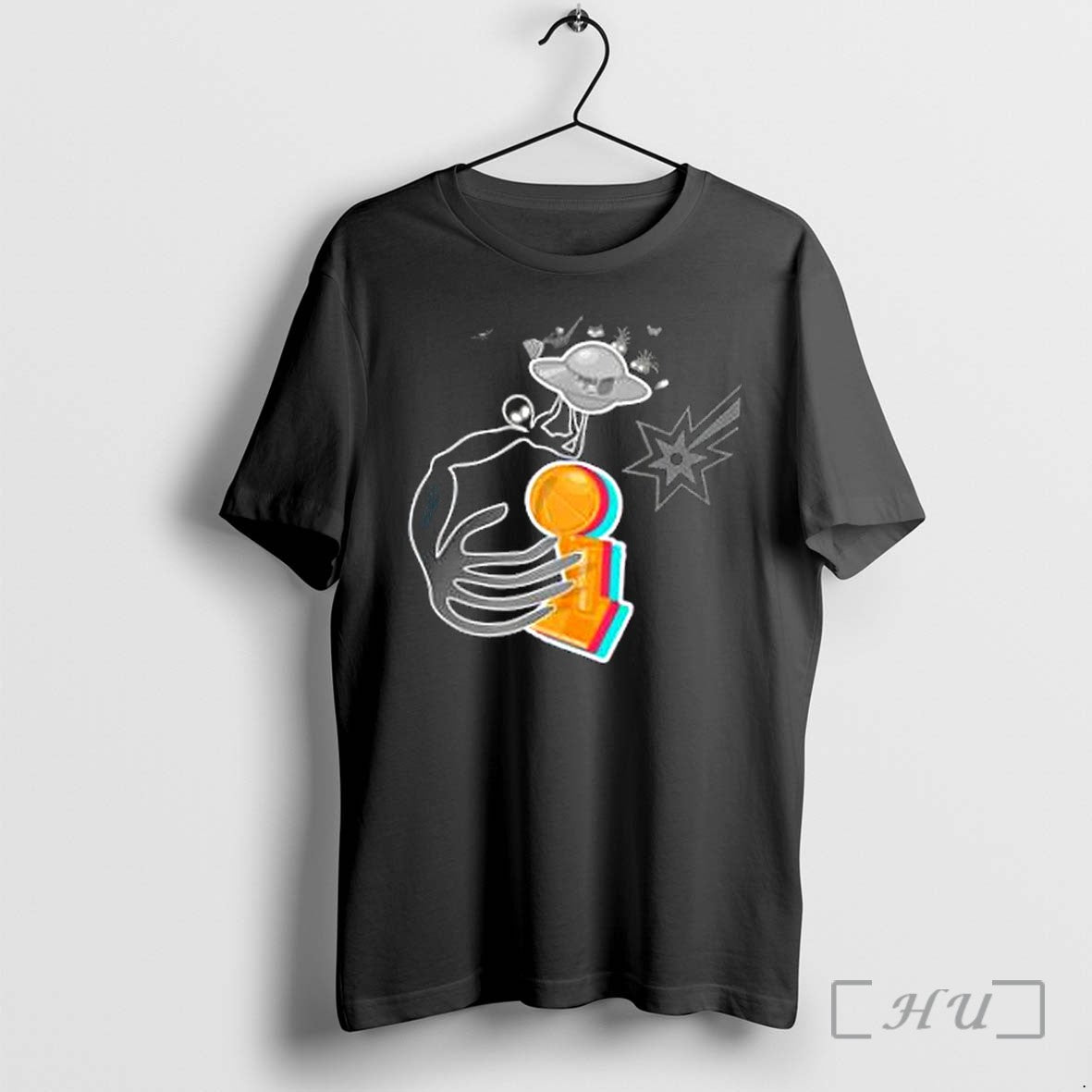 Officials Victor Wembanyama San Antonio Spurs Larry Obrien Nba Championship Trophy Premium T Shirts Sweater