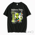 Officials Victor Wembanyama Believe This Alien San Antonio Spurs Western Conference Basketball Premium T Shirts