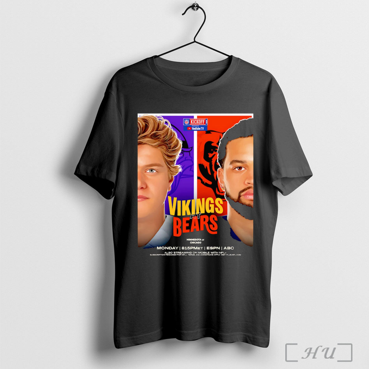 Officials Vikings At Bears Minnesota At Chicago Poster T Shirt
