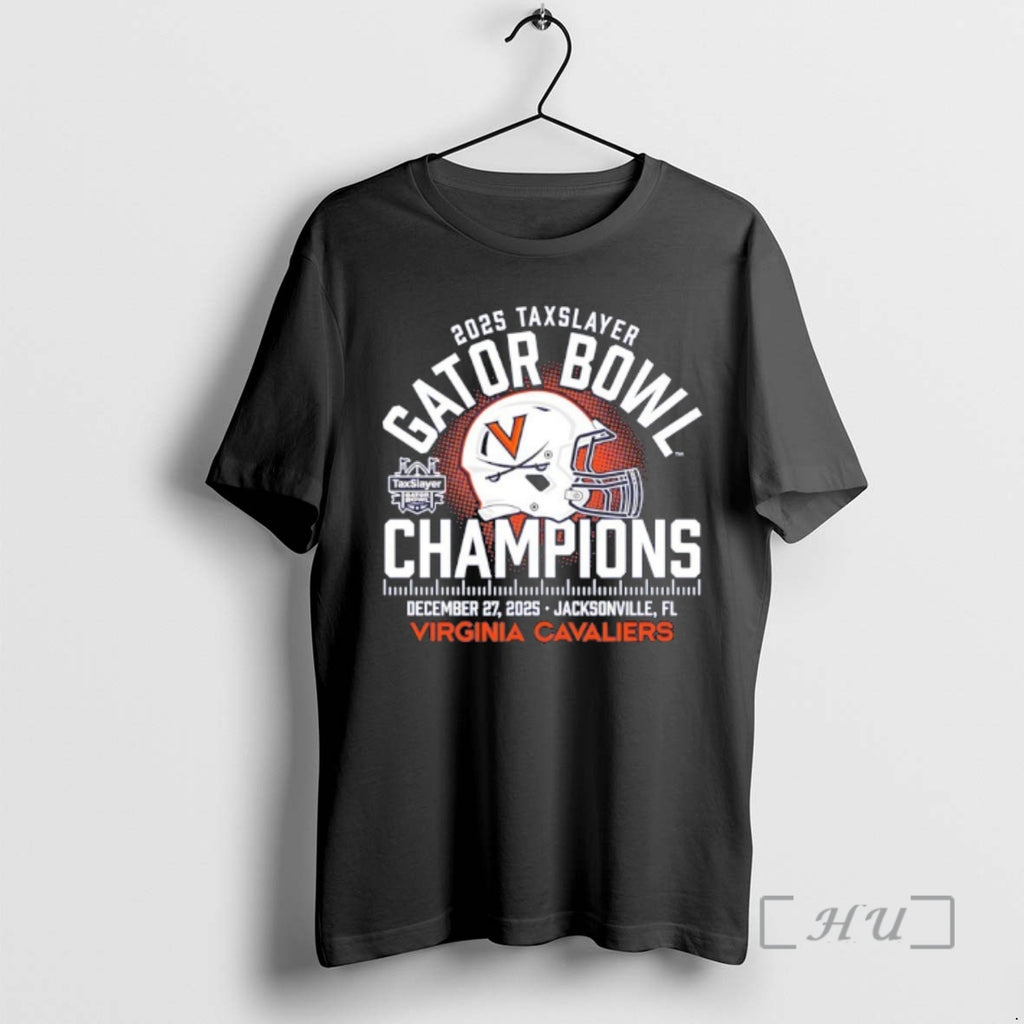 Officials Virginia Cavaliers 25 Texaslayer Gator Bowl Champions T-Shirts, Hoodie, Sweatshirt | AU01DripNestTees.com