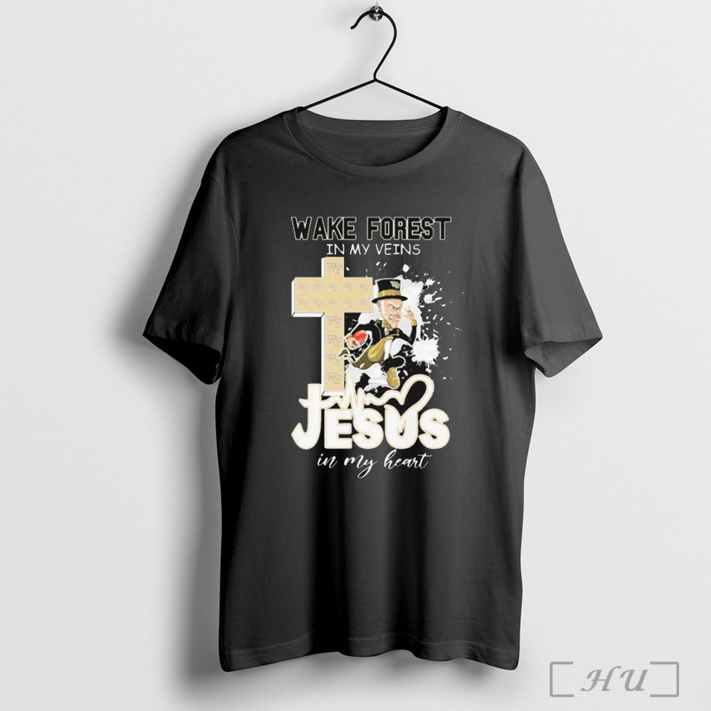 Officials Wake Forest Demon Deacons In My Veins Jesus In My Heart Mascot