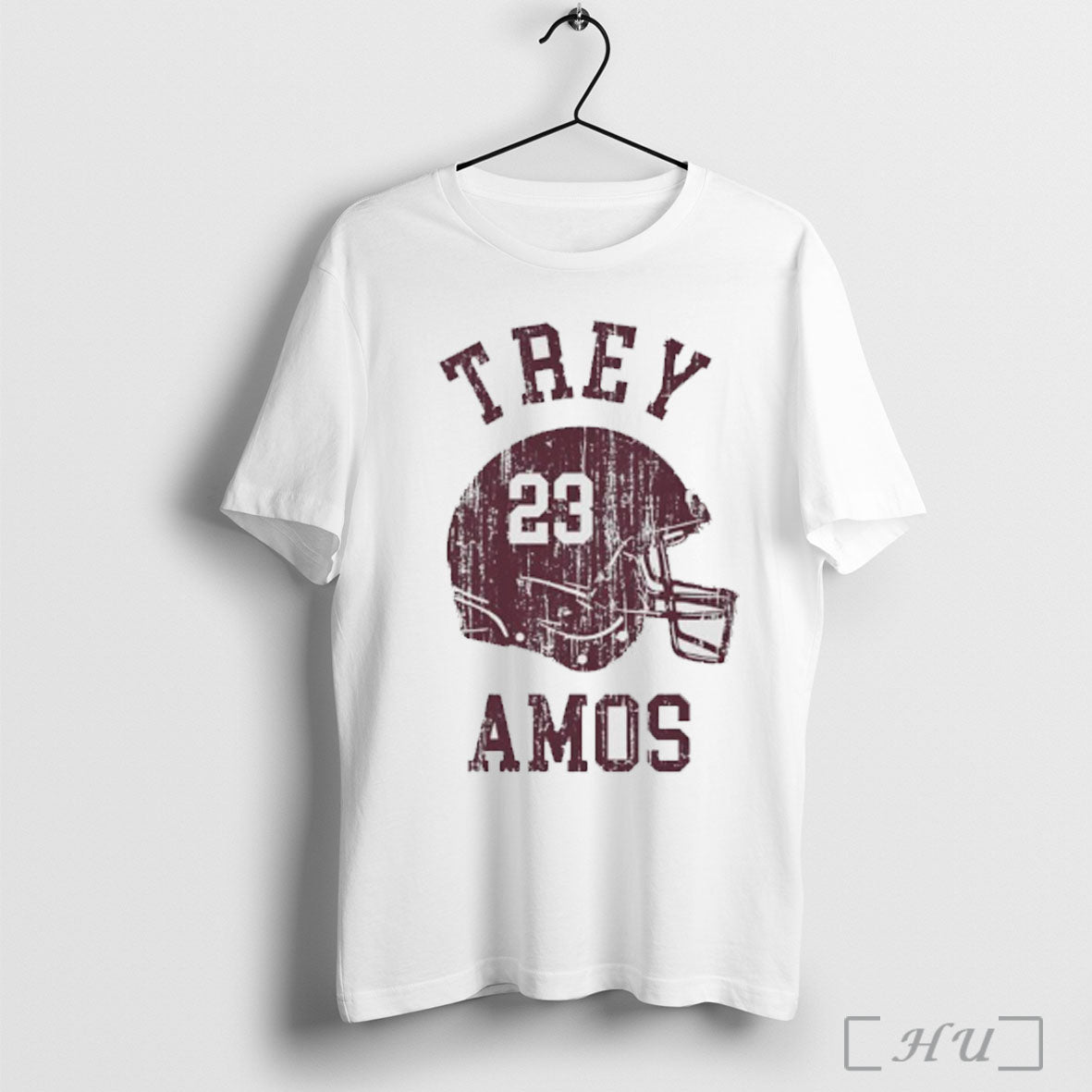 Officials Washington Commanders Football Trey Amos 23 Helmet T Shirt
