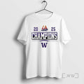 Officials Washington Huskies 2025 Bucked Up La Bowl Champions T-Shirts, Hoodie, Sweatshirt | AU01DripNestTees.com