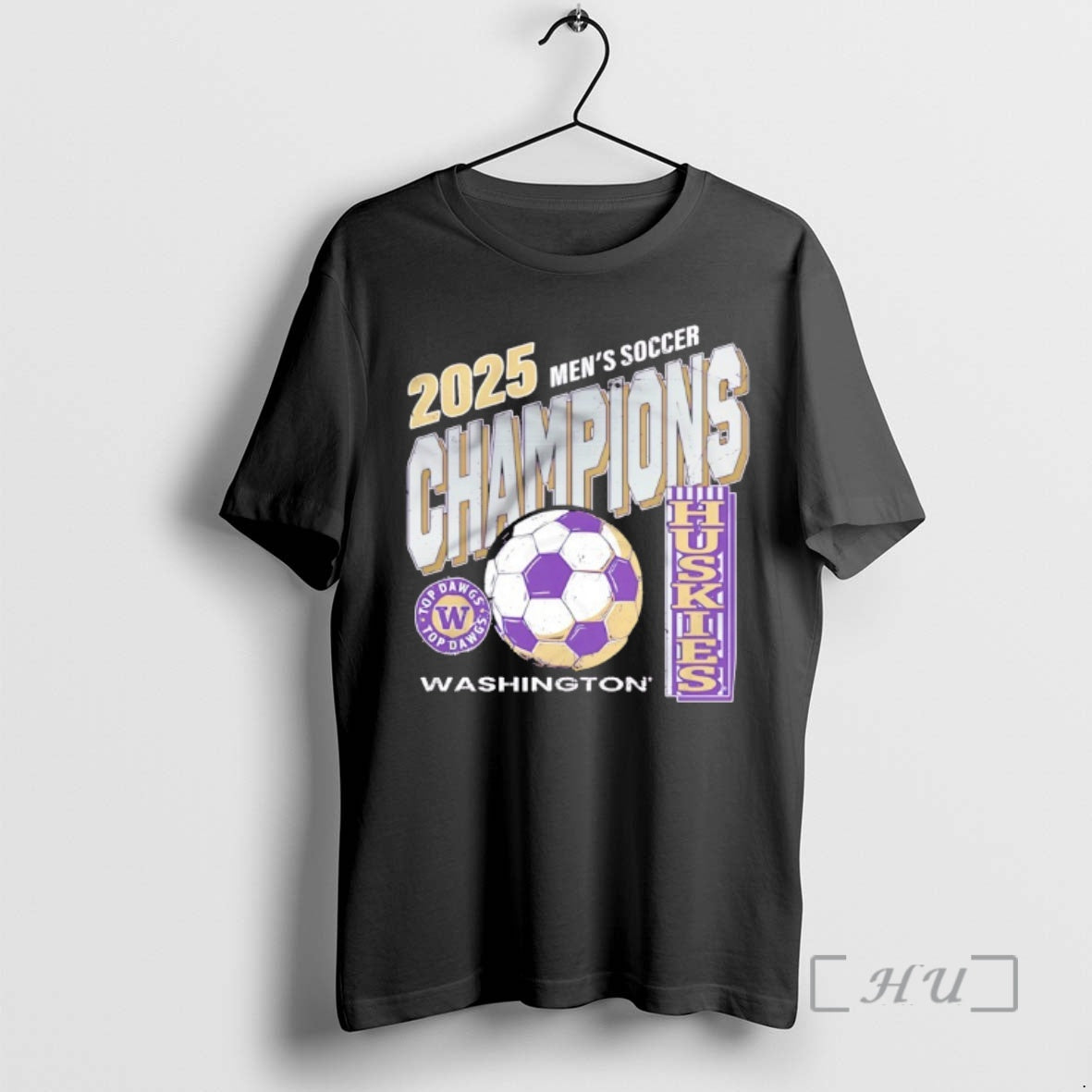 Officials Washington Huskies 2025 Ncaa Mens Soccer Champions T-Shirts, Hoodie, Sweatshirt | AU01DripNestTees.com