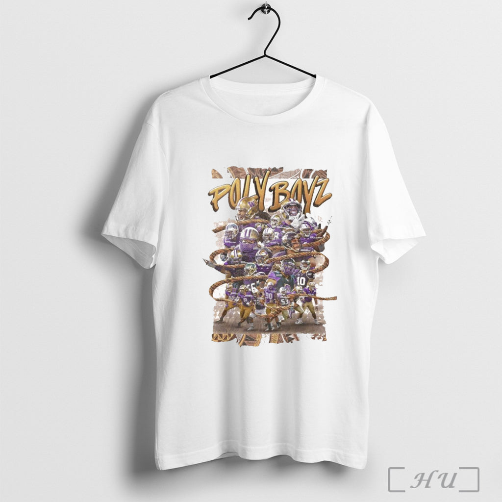 Officials Washington Huskies Poly Boyz Say Who Project T Shirt