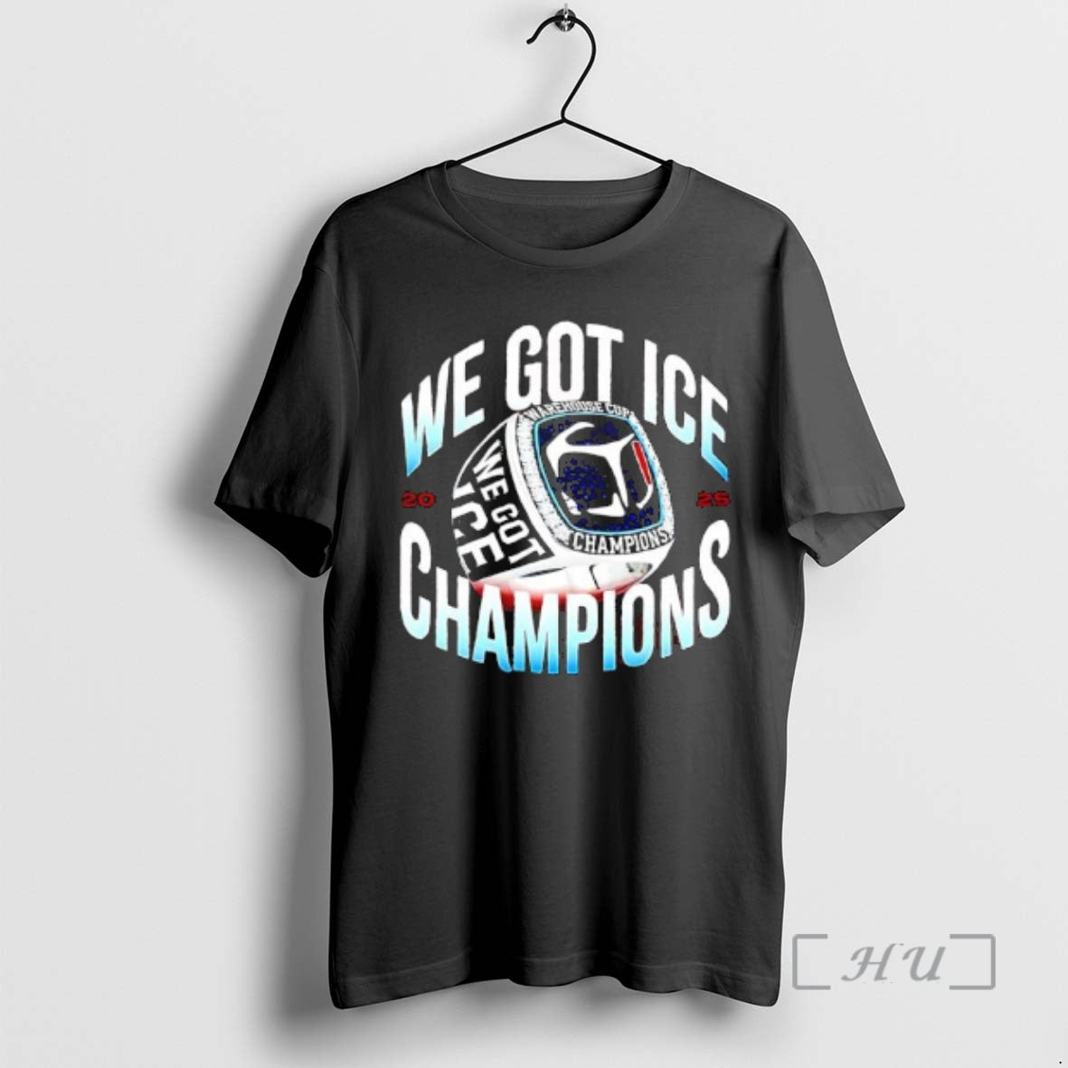 Officials We Got Ice Warehouse Cup Champions Victory Ring T-Shirts, Hoodie, Sweatshirt | AU01DripNestTees.com