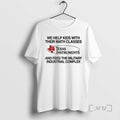 Officials We Help Kids With Their Math Classes Texas Instruments Circle White Premium T Shirts Hoodie, Sweatshirt