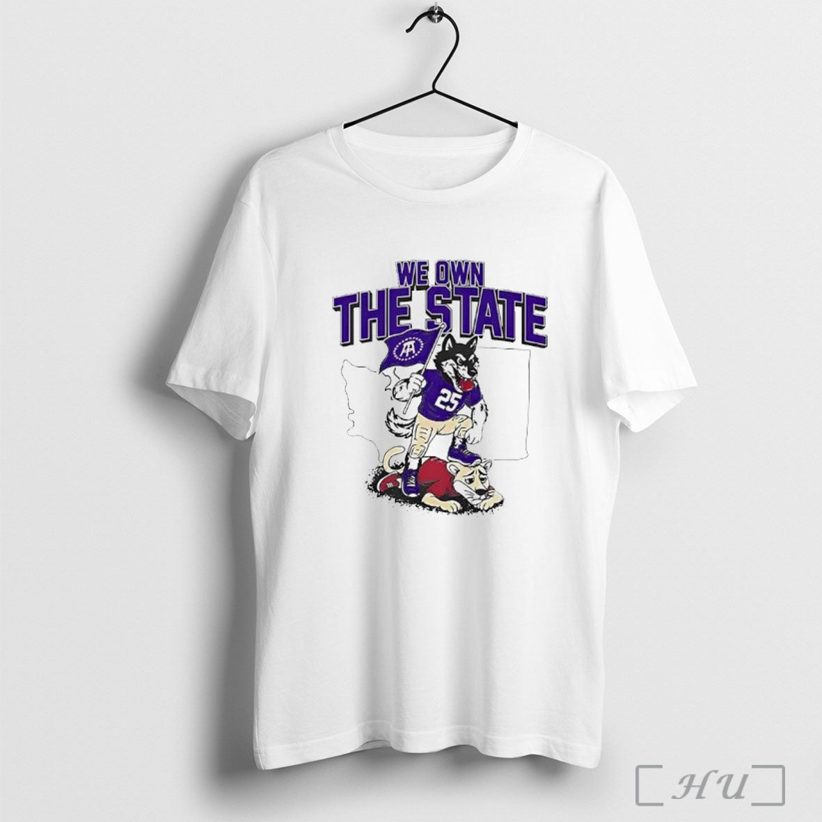 Officials We Own The State Washington Huskies T Shirt