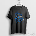 Officials We Bleed Blue Football T Shirt