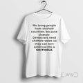 Officials We Bring People From Shithole Countries Because Shithole Christmas T-Shirts, Hoodie, Sweatshirt