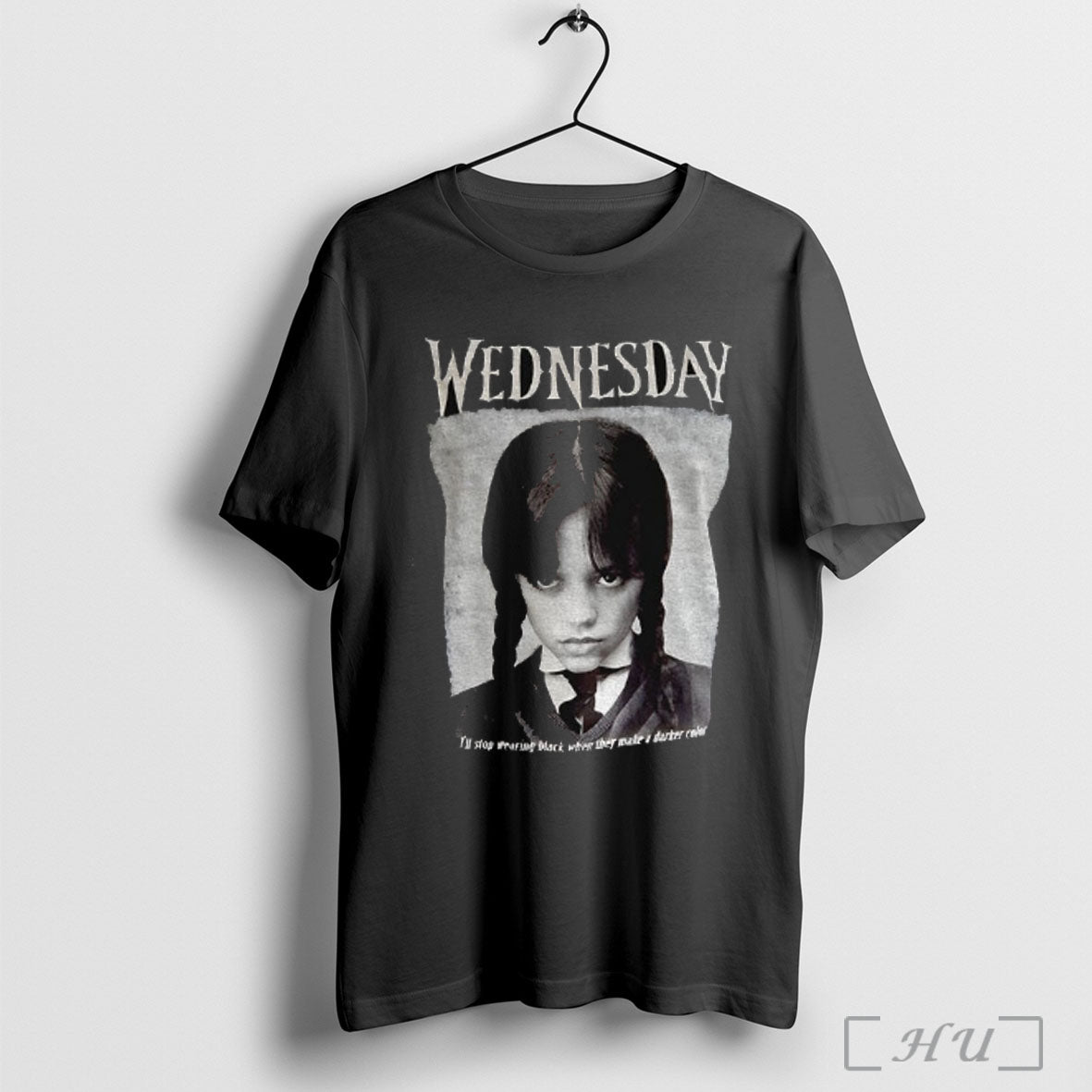 Officials Wednesday Addams Movie Ill Stop Wearing Black When They Make A Darker Color