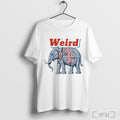 Officials Weird Elephant White T Shirt