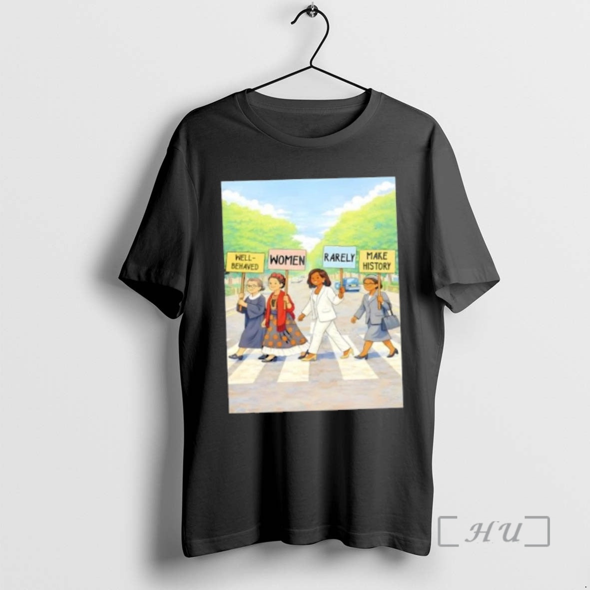 Officials Well Behaved Women Rarely Make History Abbey Road Post T-Shirts, Hoodie, Sweatshirt | AU01DripNestTees.com