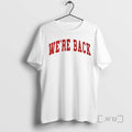 Officials Were Back Red Letter T-Shirts, Hoodie, Sweatshirt | AU01DripNestTees.com