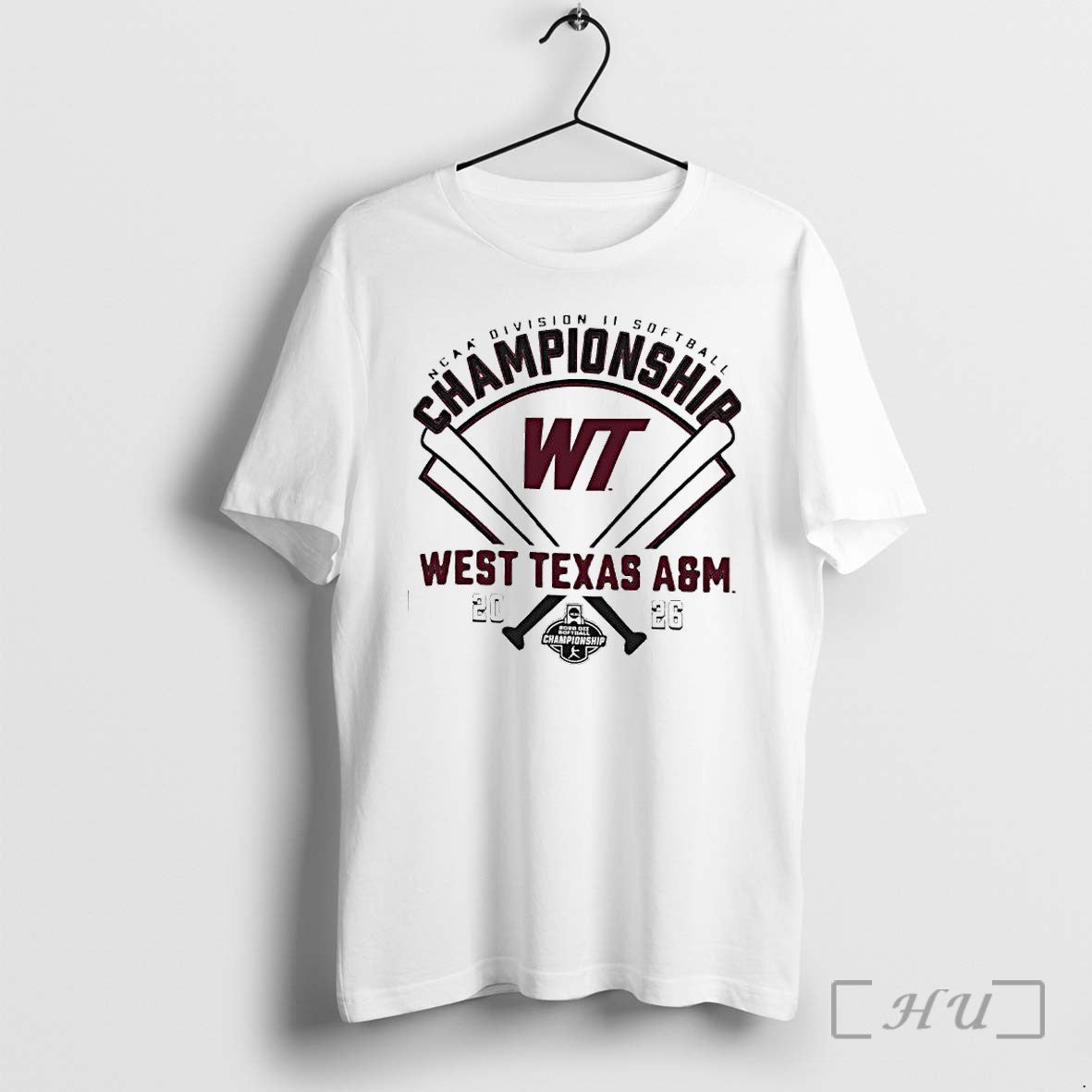 Officials West Texas Am 2026 Ncaa Division Ii Softball Championship Softball Premium T Shirts Sweater
