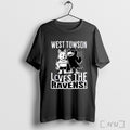 Officials West Towson Loves The Ravens Mascots T Shirt