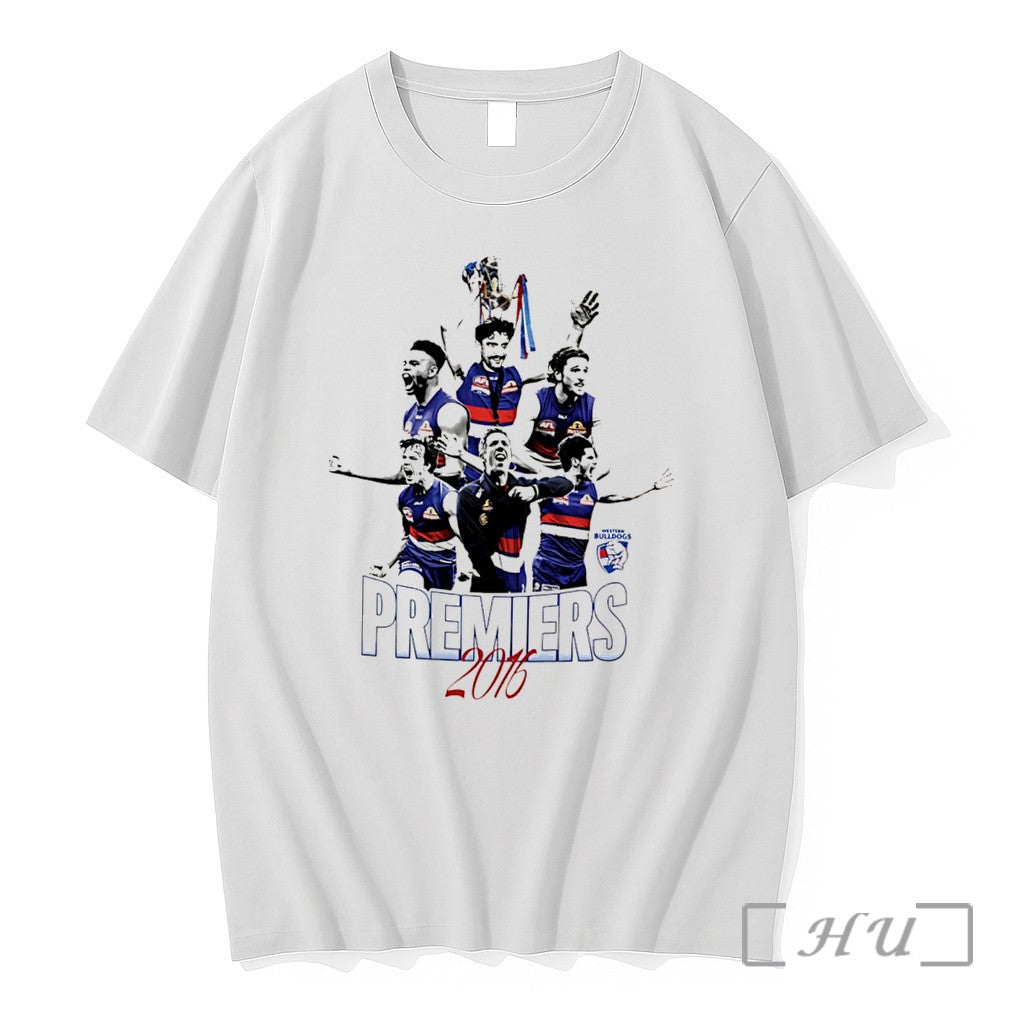 Officials Western Bulldogs 2016 Premiership Anniversary Icons Tee