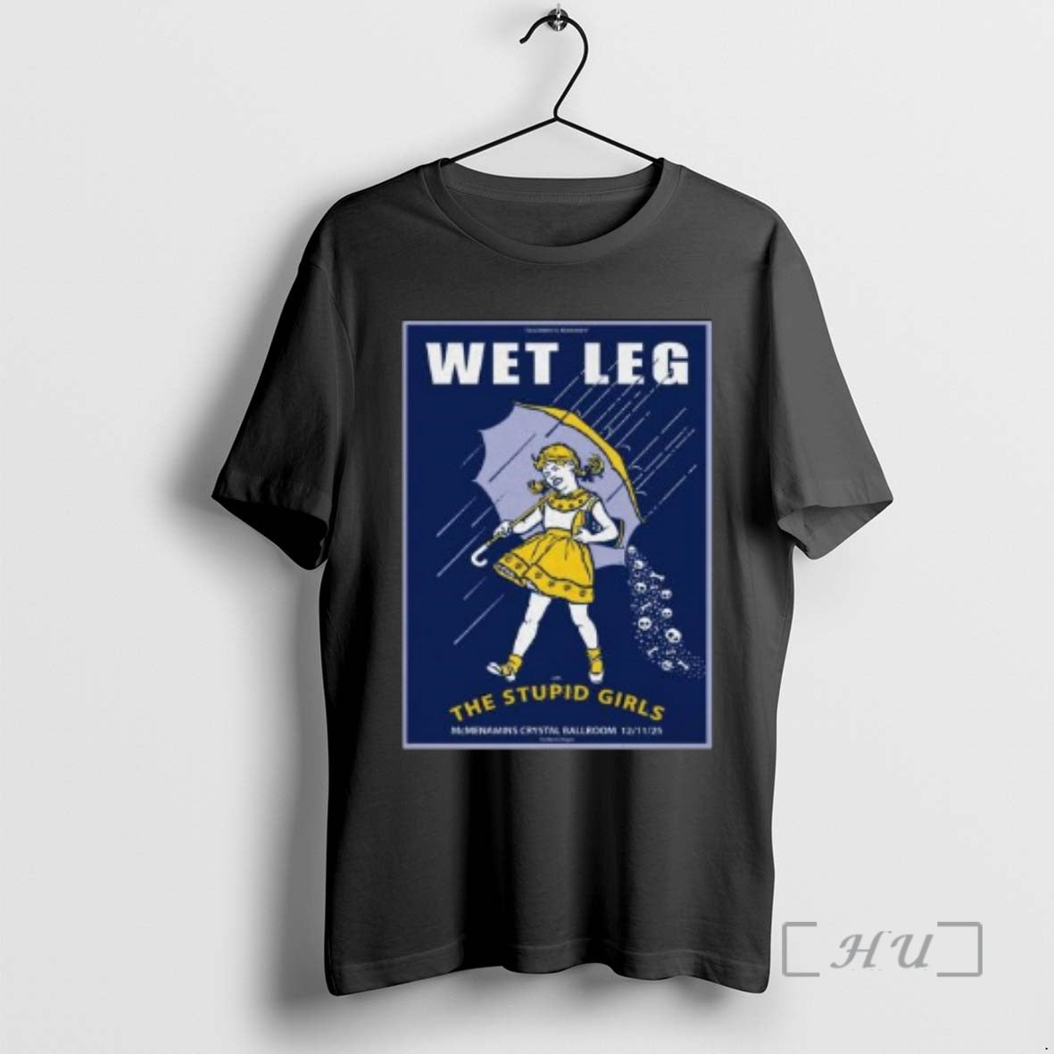 Officials Wet Leg December 11 2025 Crystal Ballroom In Portland Or Circle Black Premium T-Shirts, Hoodie, Sweatshirt
