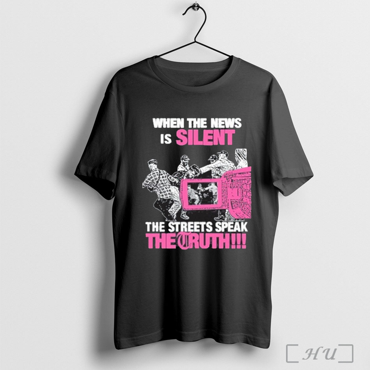 Officials When The News Is Silent The Streets Speak The Truth T Shirt