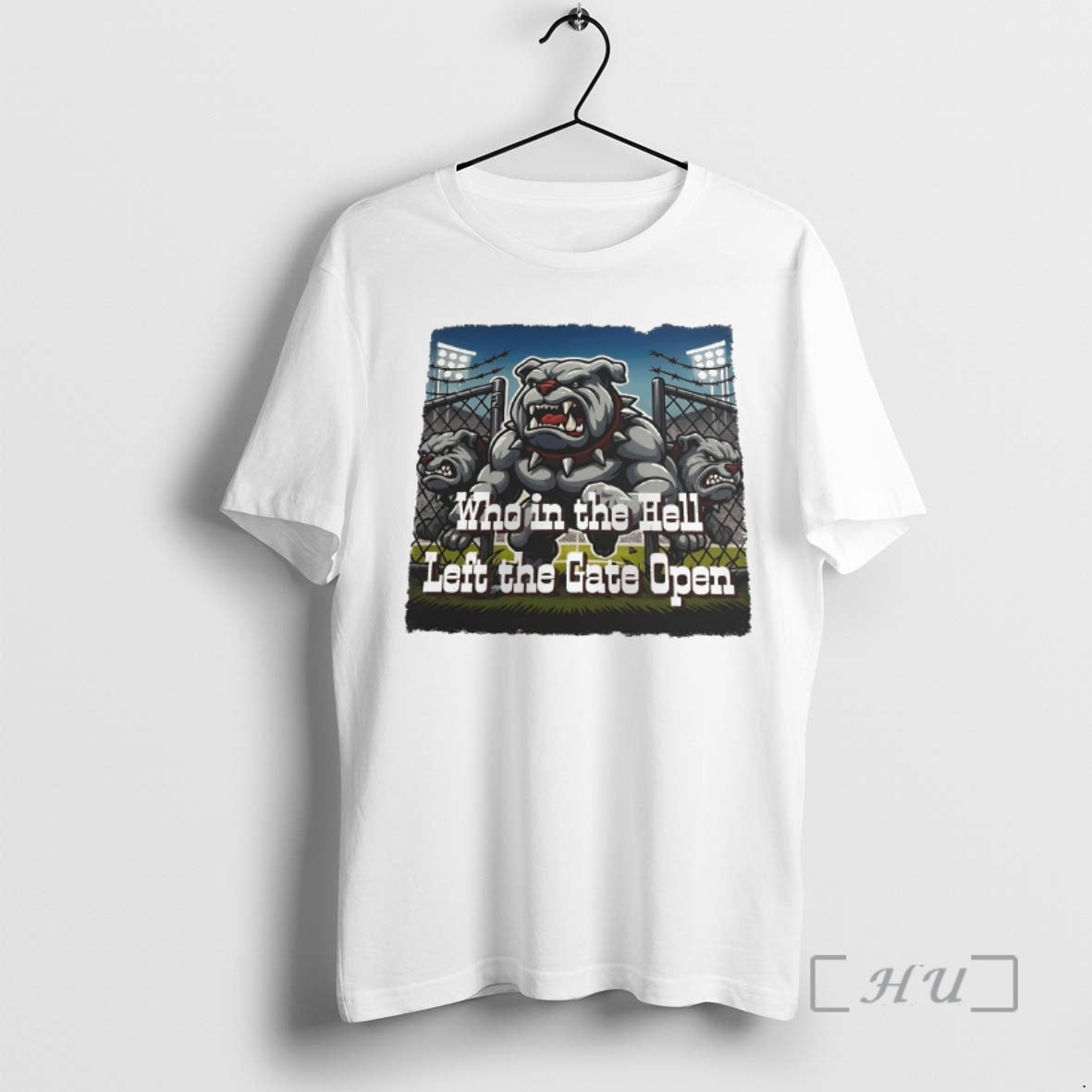 Officials Who In The Hell Left The Gate Open Bulldogs T-Shirts, Hoodie, Sweatshirt | AU01DripNestTees.com