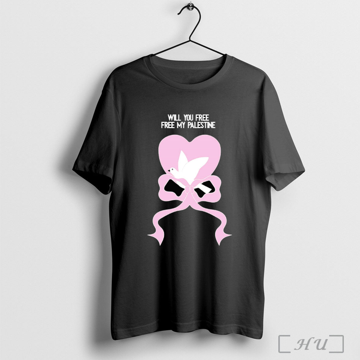Officials Will You Free My Palestine Dove T Shirt