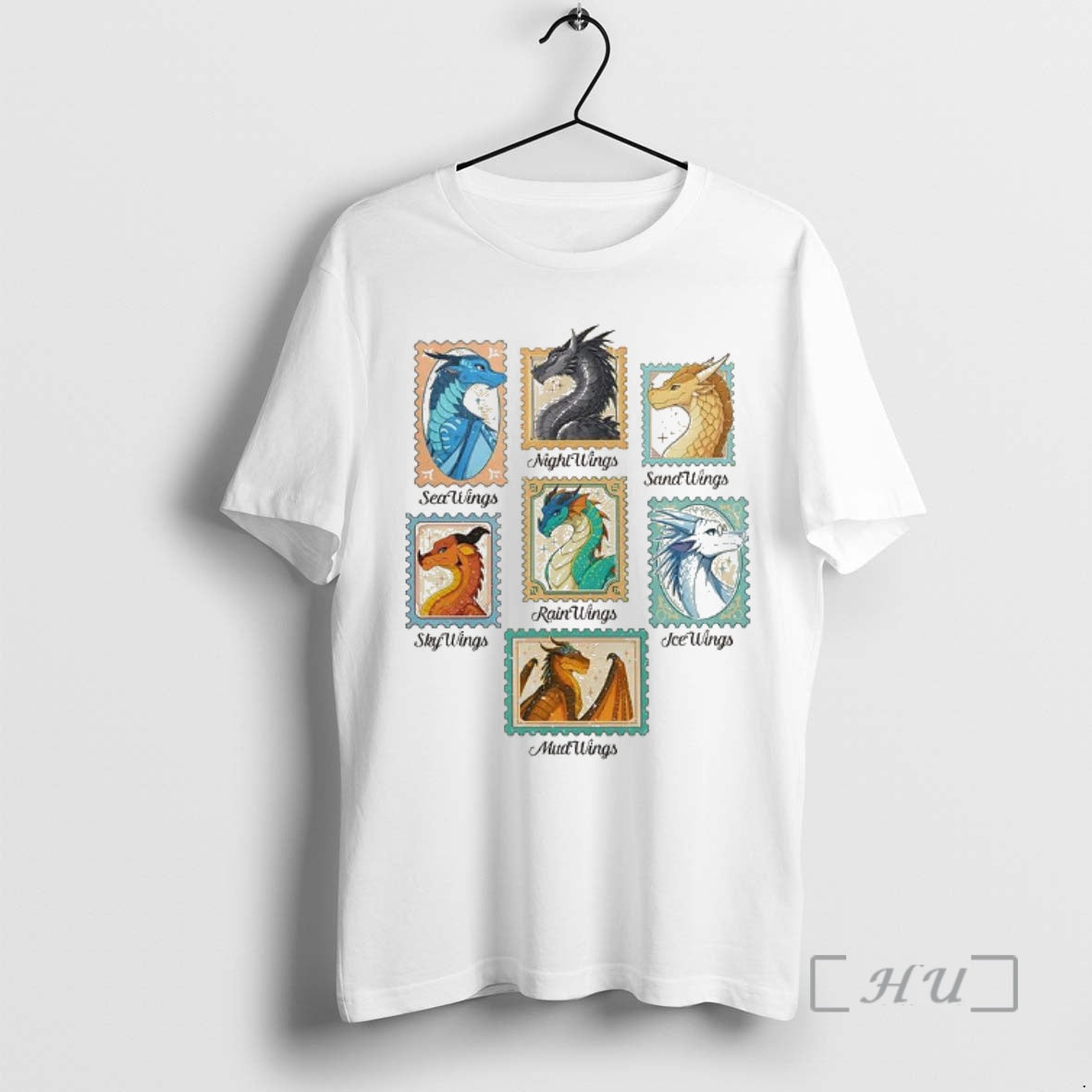 Officials Wings Of Fire Dragons Stamp Dragon Lover T-Shirts, Hoodie, Sweatshirt | AU01DripNestTees.com
