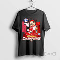 Officials Wisconsin Badgers 2025 Regional Champions Football Celebrating Ornaments T-Shirts, Hoodie, Sweatshirt
