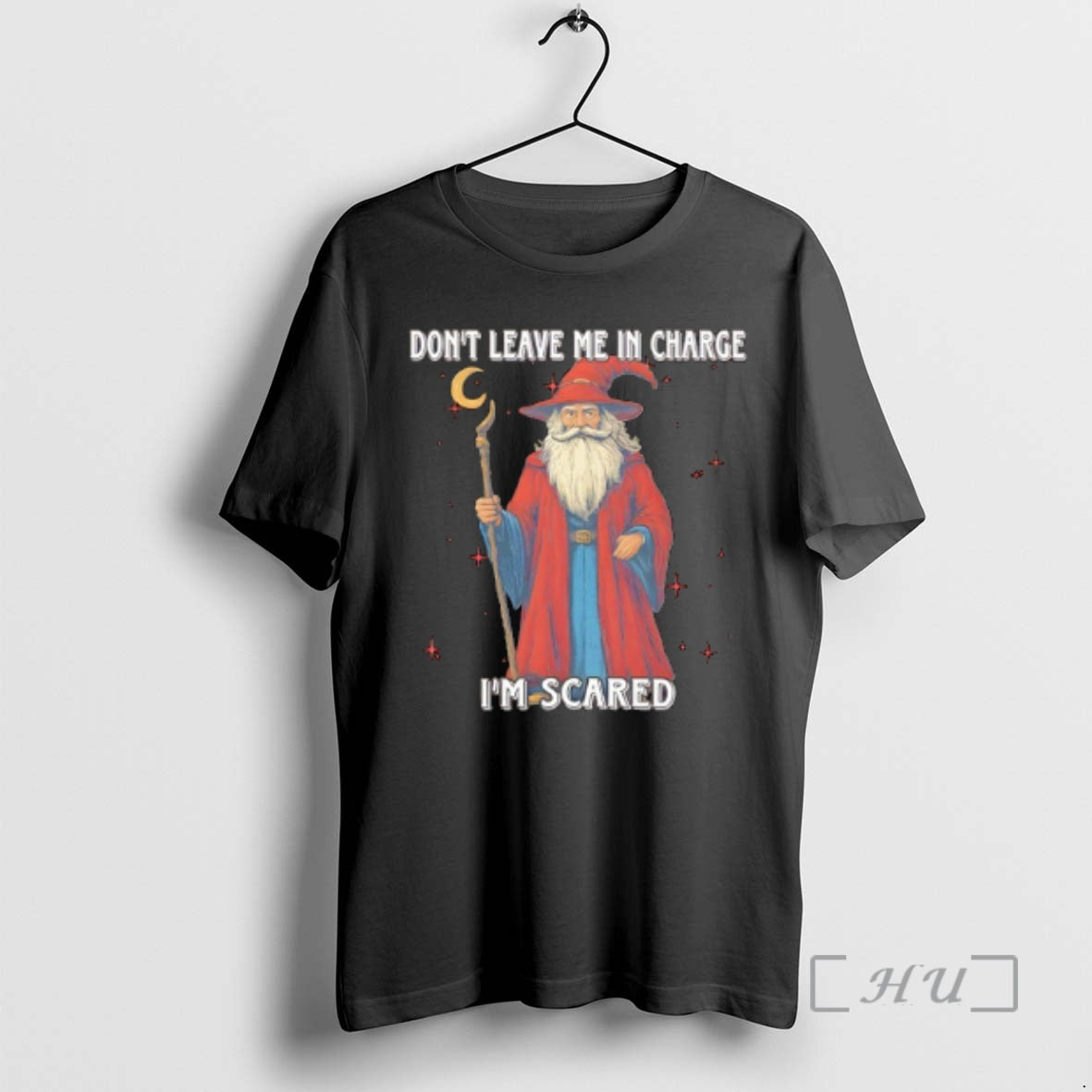 Officials Wizard Dont Leave Me In Charge Im Scared T-Shirts, Hoodie, Sweatshirt | AU01DripNestTees.com