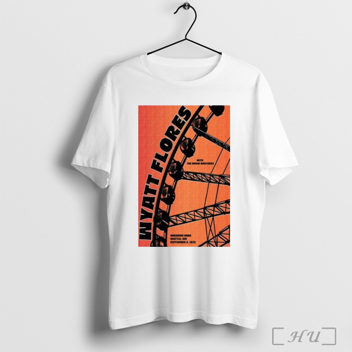 Officials Wyatt Flores Seattle Wa September 3 2025 Concert T Shirt