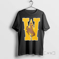 Officials Wyoming Cowboys Wrestling Champion Brown Icon Logo T-Shirts, Hoodie, Sweatshirt | AU01DripNestTees.com