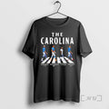 Officials Xavier Legette Tetairoa Mcmillan Rico Dowdle Bryce Young In The Carolina Panthers Road Premium T-Shirts,...